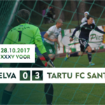 Hooaja viimases kodumängus jäi esindus Santosele alla