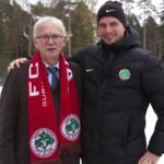 VIDEO: Riigikogu esimees Eiki Nestor külastas Nike Arena Elvat ja tutvus FC Elva hetke olukorraga