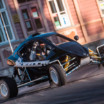 Rally Estonia Elva linnakatse eel saab näha atraktiivset crosskartide võistlust