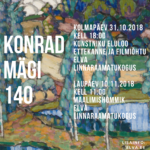 KUNSTNIK KONRAD MÄE 140. SÜNNIAASTAPÄEVA TÄHISTAMINE