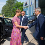 GALERII: President Kersti Kaljulaid külastas eelmisel nädalal Saint-Gobaini tehast Elvas