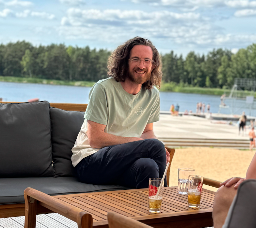 Andrew Brammer Verevi rannas. Foto: Ingrid Kunimägi