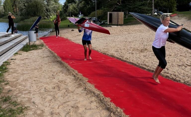 Aerutamise meitrivõistlused Verevi rannas