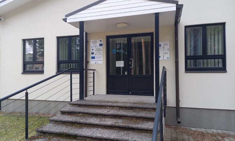 Emajõe Veevärk haldushoone Elvas. Foto elvauudised.ee