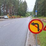 Algasid Tartu maantee kergtee, Järve tänava ristmiku ja Supelranna tänava ehitustööd